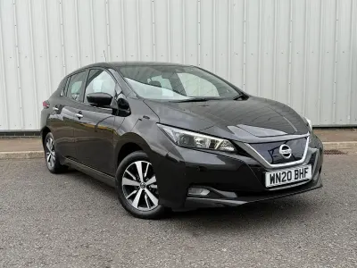 Used Nissan Leaf Acenta 110 kW (150 HP) 2020 Black Hatchback