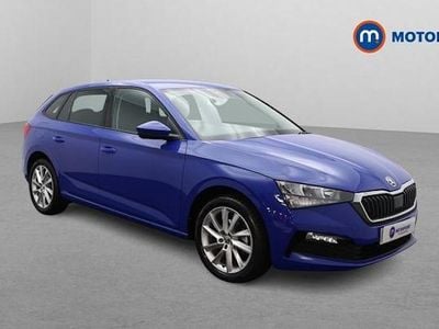 Used Skoda Scala SE L 150 HP (110 kW) 2022 Blue Hatchback
