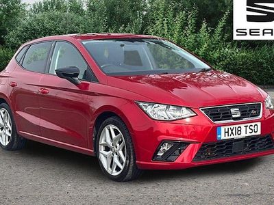 Used Seat Ibiza FR 95 HP (69 kW) 2018 Desire red Hatchback