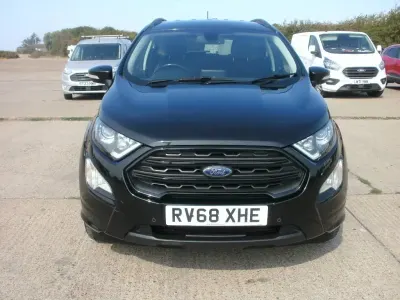 Used Ford Ecosport ST-Line 125 HP (91 kW) 2018 Black SUV