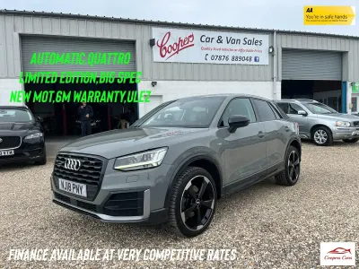 Used Audi Q2 Design 150 HP (110 kW) 2018 Grey SUV