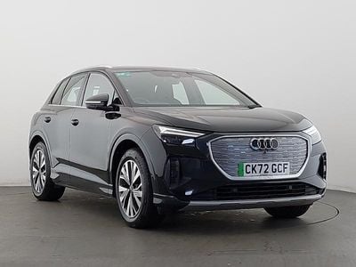 Black Used 2022 Audi Q4 e-tron Sport SUV | £21,698 (Fair price)