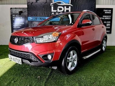 Used Ssangyong (KGM) Korando 2014 Red SUV
