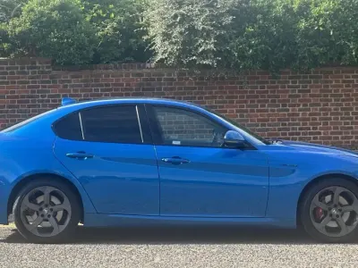 Used Alfa Romeo Giulia Veloce 280 HP (205 kW) 2020 Blue Sedan