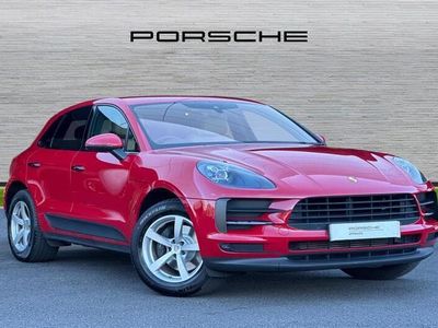 Used Porsche Macan 245 HP (180 kW) 2018 Red SUV