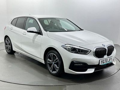 Used BMW 116 Sport Line 2020 White Hatchback