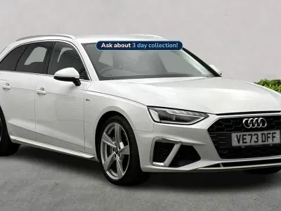 Used Audi A4 S-Line 204 HP (150 kW) 2023 White Estate