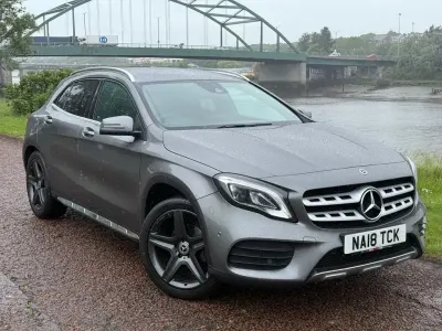 Used Mercedes GLA200 AMG line 156 HP (114 kW) 2018 Grey SUV
