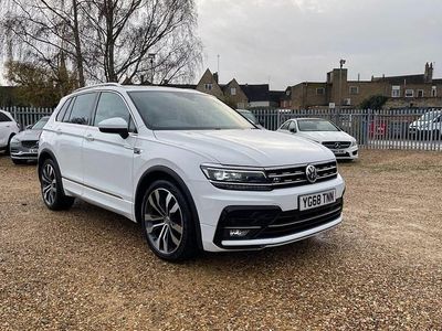 White Used 2018 VW Tiguan R-line SUV | £18,795 (Good price)