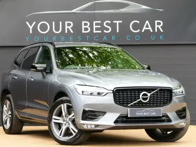 Usado Volvo XC60 R-Design 247 CV (181 kW) 2021 Gris SUV