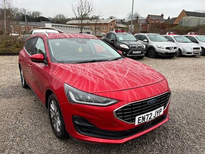 Used Ford Focus Titanium 2023 Red Estate
