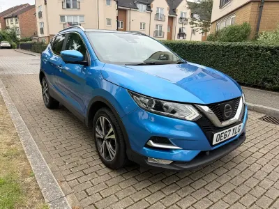 Used Nissan Qashqai N-Connecta 2018 Blue SUV