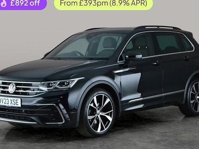 Used VW Tiguan R-line 150 HP (110 kW) 2023 Black SUV