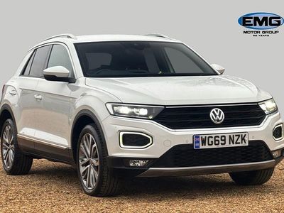 White Used 2020 VW T-Roc SEL SUV | £17,437 (Fair price)