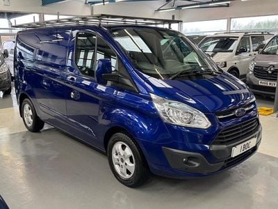 Used Ford Transit Custom Limited 125 HP (91 kW) 2015 Blue Van