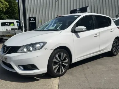 Used Nissan Pulsar N-TEC 115 HP (84 kW) 2015 White Hatchback