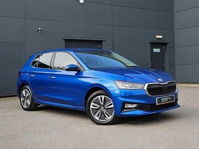 Used Skoda Fabia Comfort 70 HP (51 kW) 2022 Blue Hatchback