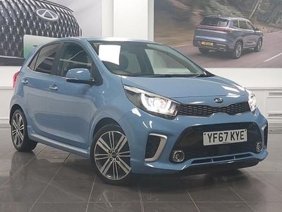 Blue Used 2017 Kia Picanto GT-Line S Hatchback | £8,998 (Fair price)