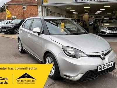 Used MG MG3 106 HP (77 kW) 2017 Silver fox metallic Hatchback
