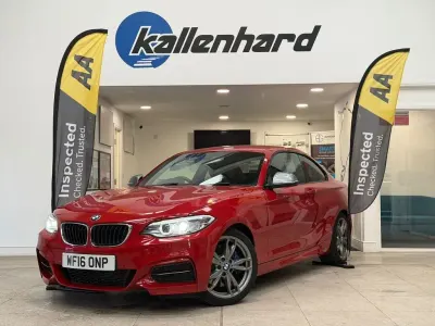 Used BMW M235 Comfort Edition 326 HP (239 kW) 2016 Red Coupe