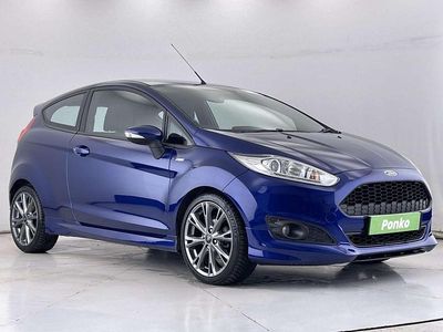 Blue Used 2017 Ford Fiesta ST-Line Hatchback | £6,450 (Fair price)