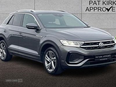 Used VW T-Roc R-line 150 HP (110 kW) 2022 Grey SUV