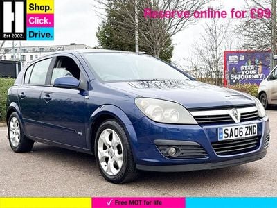 Blue Used 2006 Vauxhall Astra Hatchback | £1,319