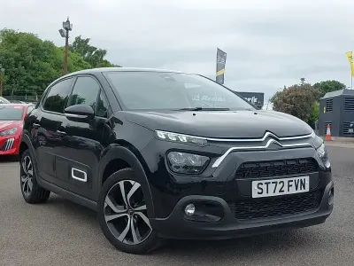 Used Citroën C3 PureTech 83 HP (61 kW) 2022 Black Hatchback