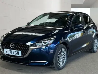 Used Mazda 2 Inclusive 90 HP (66 kW) 2022 Blue Hatchback