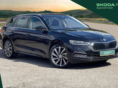 Used Skoda Octavia SE L 147 HP (108 kW) 2023 Black magic pearl effect Estate