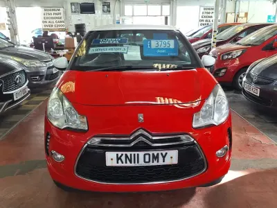 Used Citroën DS3 110 HP (80 kW) 2011 Red Hatchback