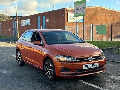 Used VW Polo SE 2018 Orange Hatchback
