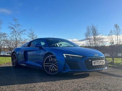 Begagnad Audi R8 Coupé Performance 2023 Blå Sportkupé