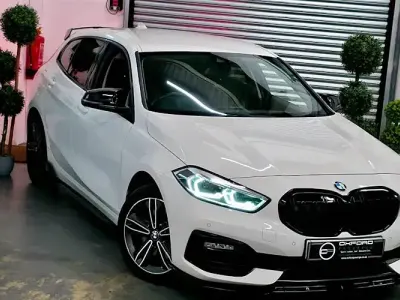 Used BMW 120 Sport Line 190 HP (139 kW) 2021 White Hatchback