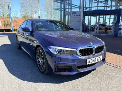 Begagnad BMW 530e M Sport 2018 Blå Sedan