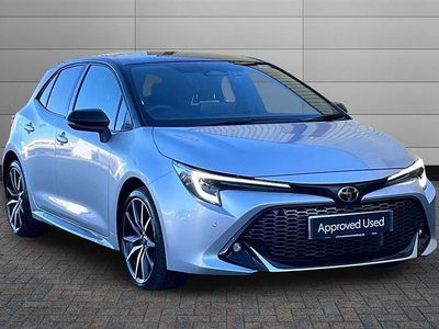 Used Toyota Corolla Sport 140 HP (102 kW) 2023 Sterling silver with black roof Hatchback