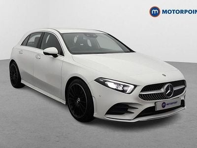 White Used 2019 Mercedes A250 AMG Line Premium Hatchback | £17,799 (Fair price)
