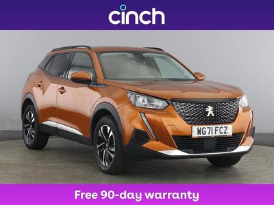 Orange Used 2021 Peugeot 2008 Allure SUV | £12,799 (Fair price)