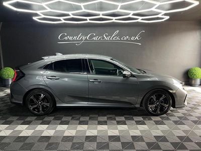 Grey Used 2017 Honda Civic SR Hatchback | £10,690 (Fair price)