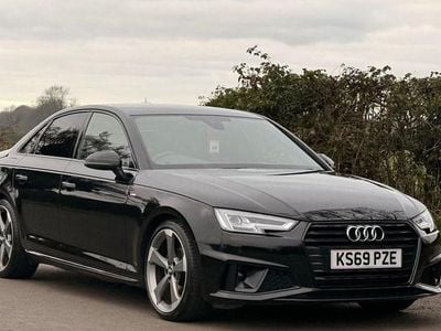 Used Audi A4 Black Edition 245 HP (180 kW) 2019 Black Sedan