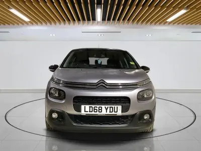 Begagnad Citroën C3 Feel 82 HK (60 kW) 2018 Grå Halvkombi