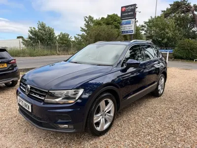 Used VW Tiguan Match 150 HP (110 kW) 2020 Blue SUV