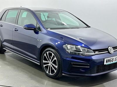 Used VW Golf VII R-line 150 HP (110 kW) 2019 Blue Hatchback
