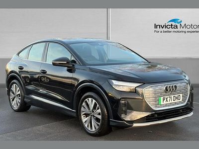 Black Used 2021 Audi Q4 Sportback e-tron Sport SUV | £19,650 (Good price)
