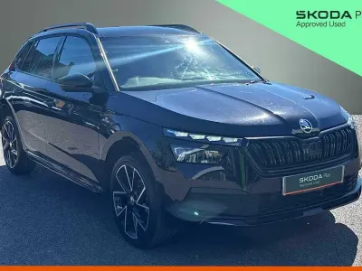 Used Skoda Kamiq Monte Carlo 81 HP (59 kW) 2023 Black magic pearl effect SUV