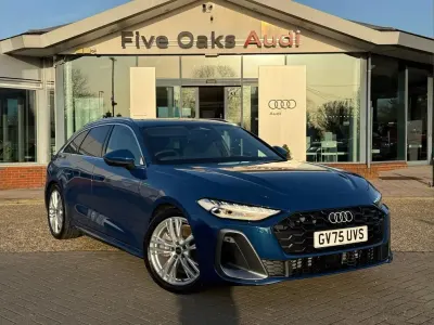 Used Audi A5 S-Line 295 HP (216 kW) 2026 Blue Estate