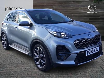 Used Kia Sportage GT-Line S 136 HP (100 kW) 2019 Silver SUV