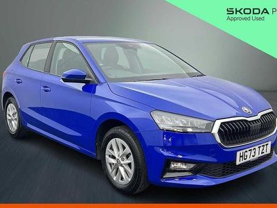 Used Skoda Fabia Comfort 70 HP (51 kW) 2023 Energy blue Hatchback