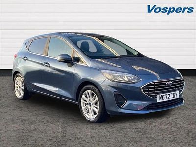 Blue Used 2023 Ford Fiesta Titanium Hatchback | £12,990 (Fair price)