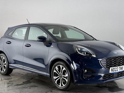 Blue Used 2022 Ford Puma ST-Line Hatchback | £12,900 (Good price)